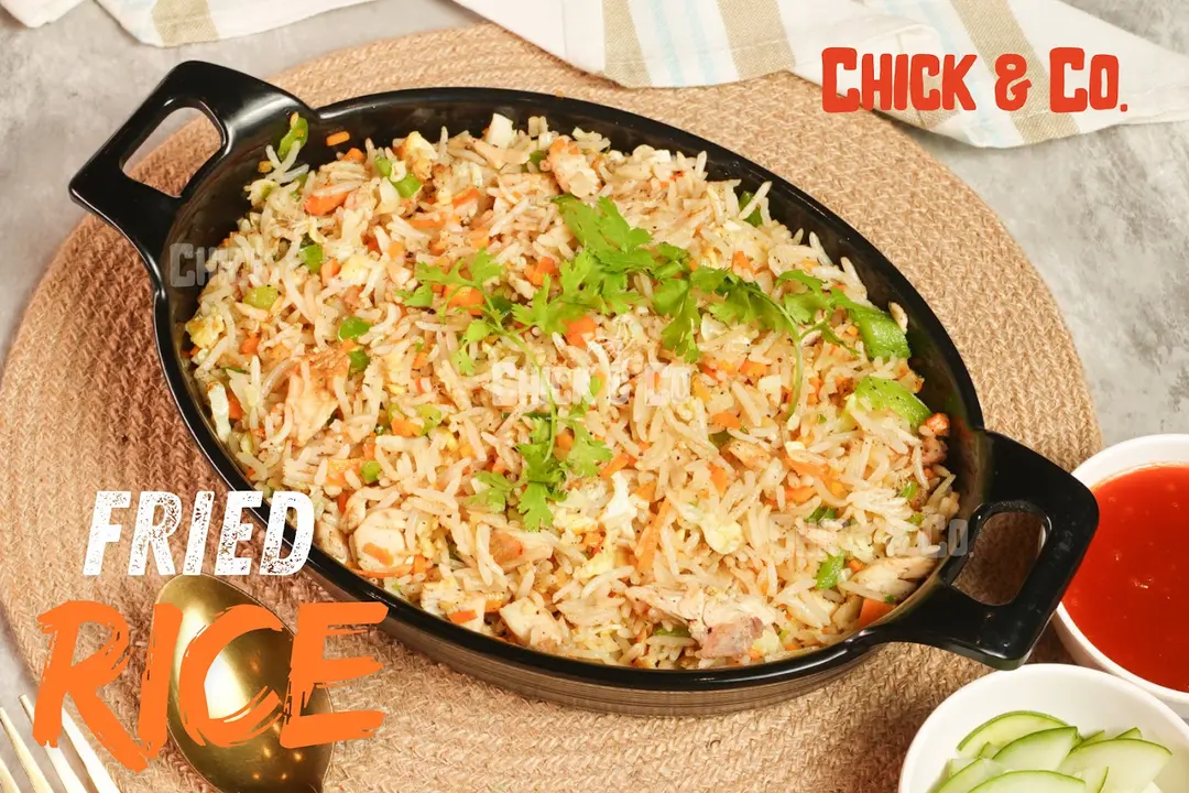 Delicious Fried Rice Platter