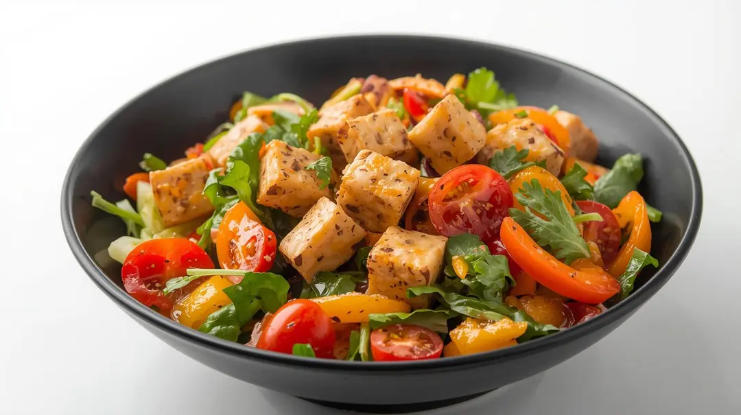Tofu and Vegetable Salad