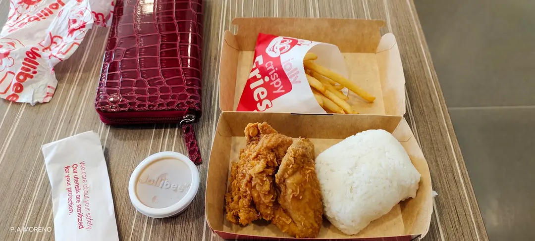 Chicken Joy Meal with Rice