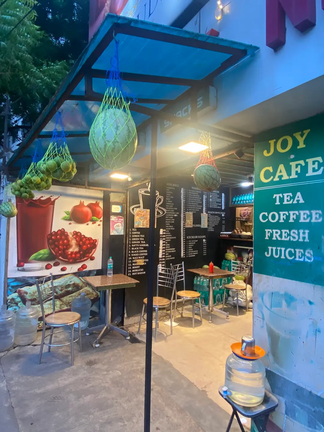 Joy Cafe Outdoor Seating