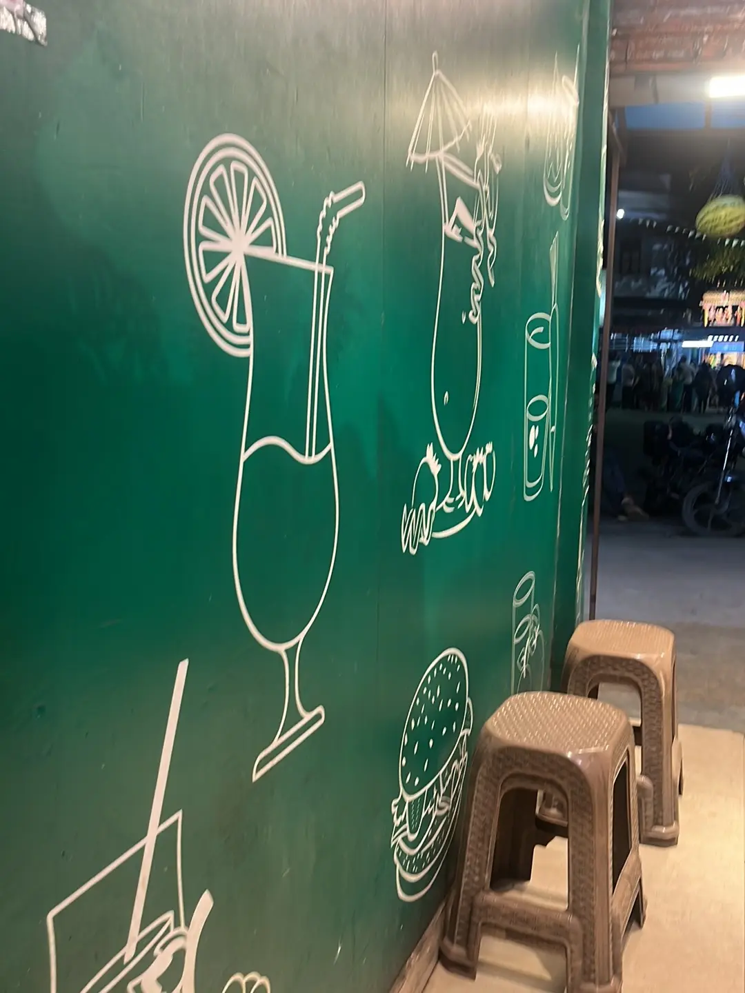 Cafe Interior Wall Art