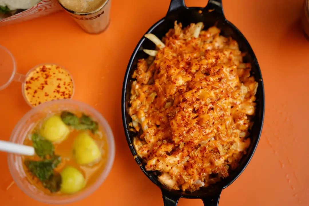 Loaded Fries and Drinks