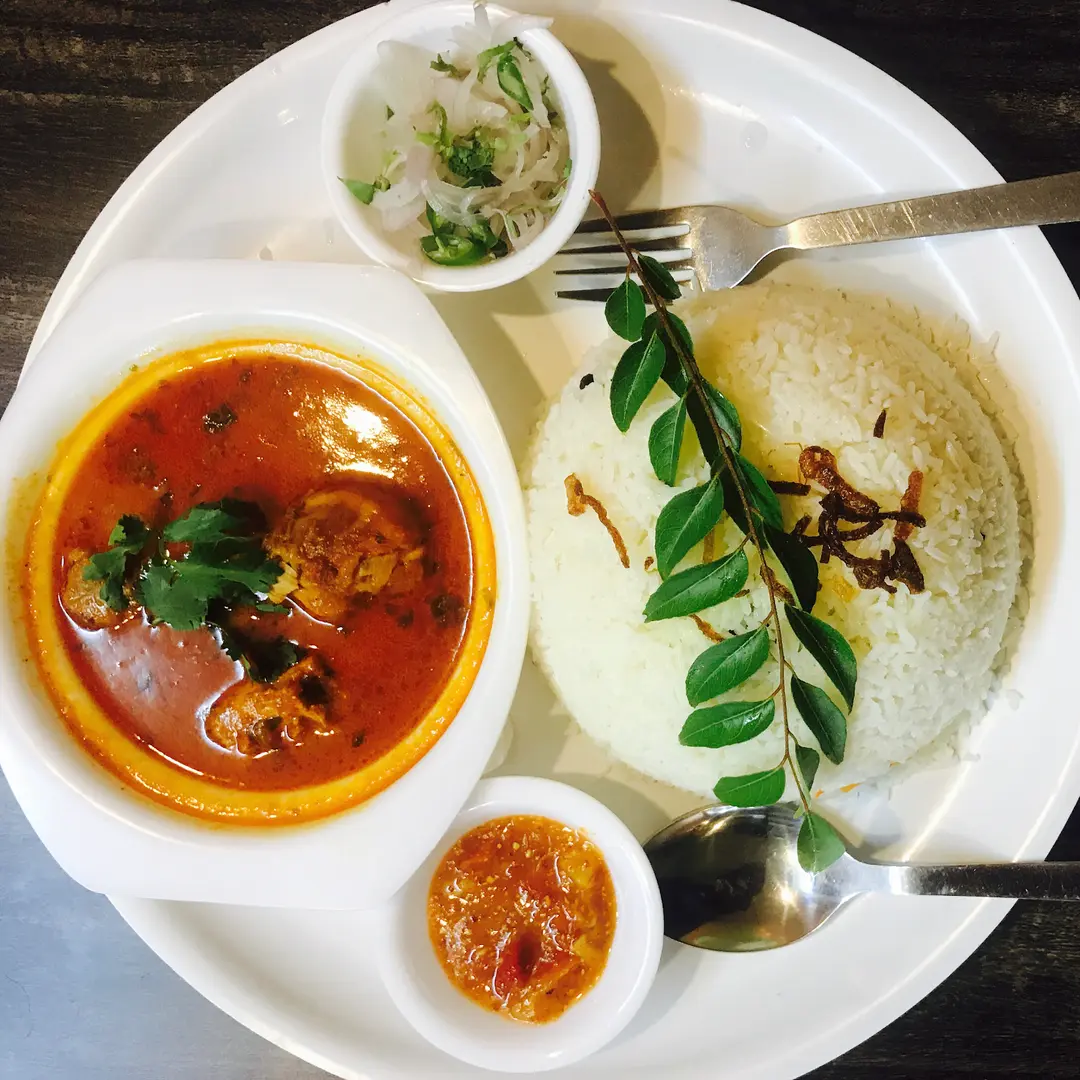 Chicken Curry Platter