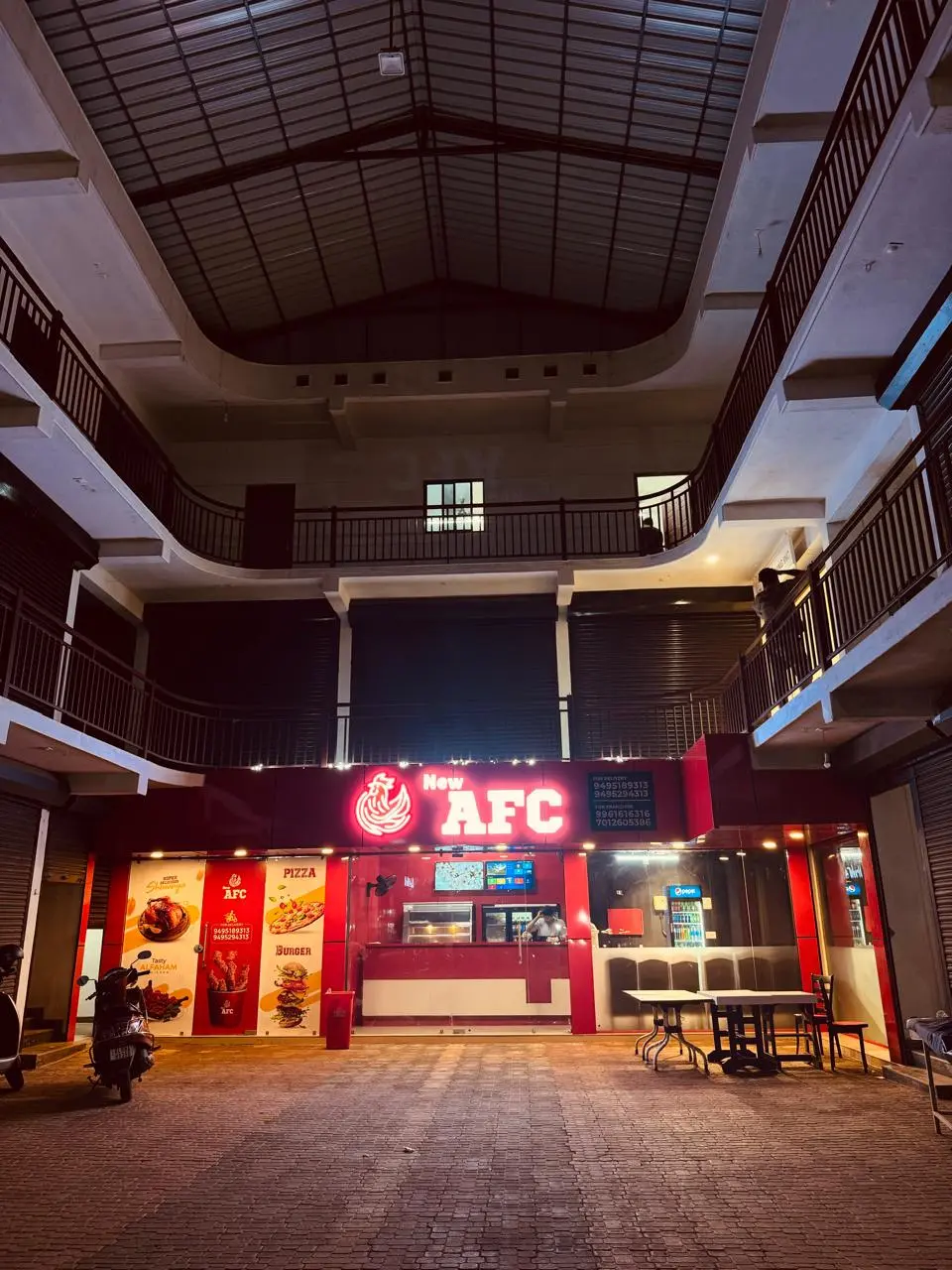 NEW AFC Exterior Night