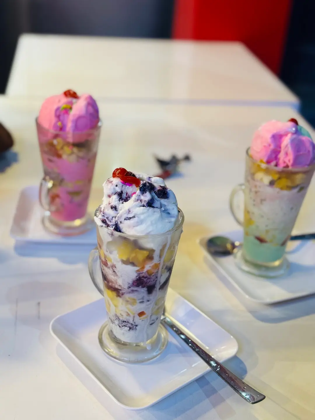 Colorful Falooda Desserts