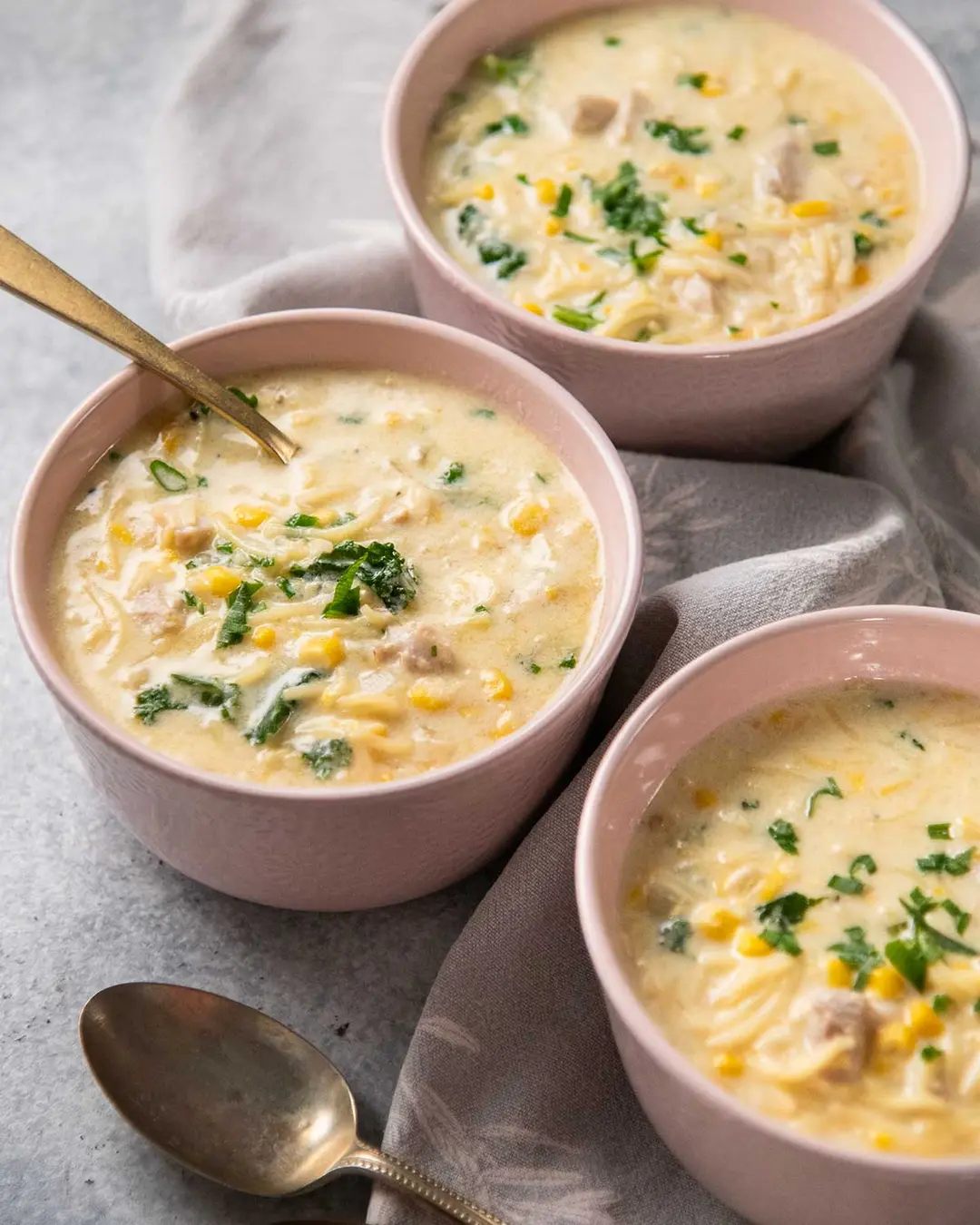 Sweet Corn Soup (Chicken or Veg)