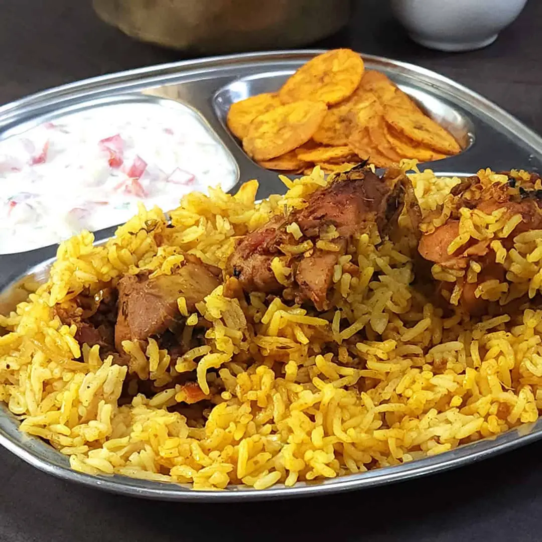 Bha-Pakki Biriyani - Chicken