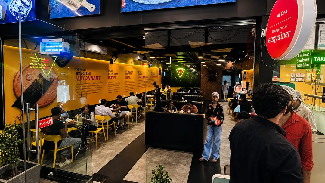 Busy Restaurant Interior