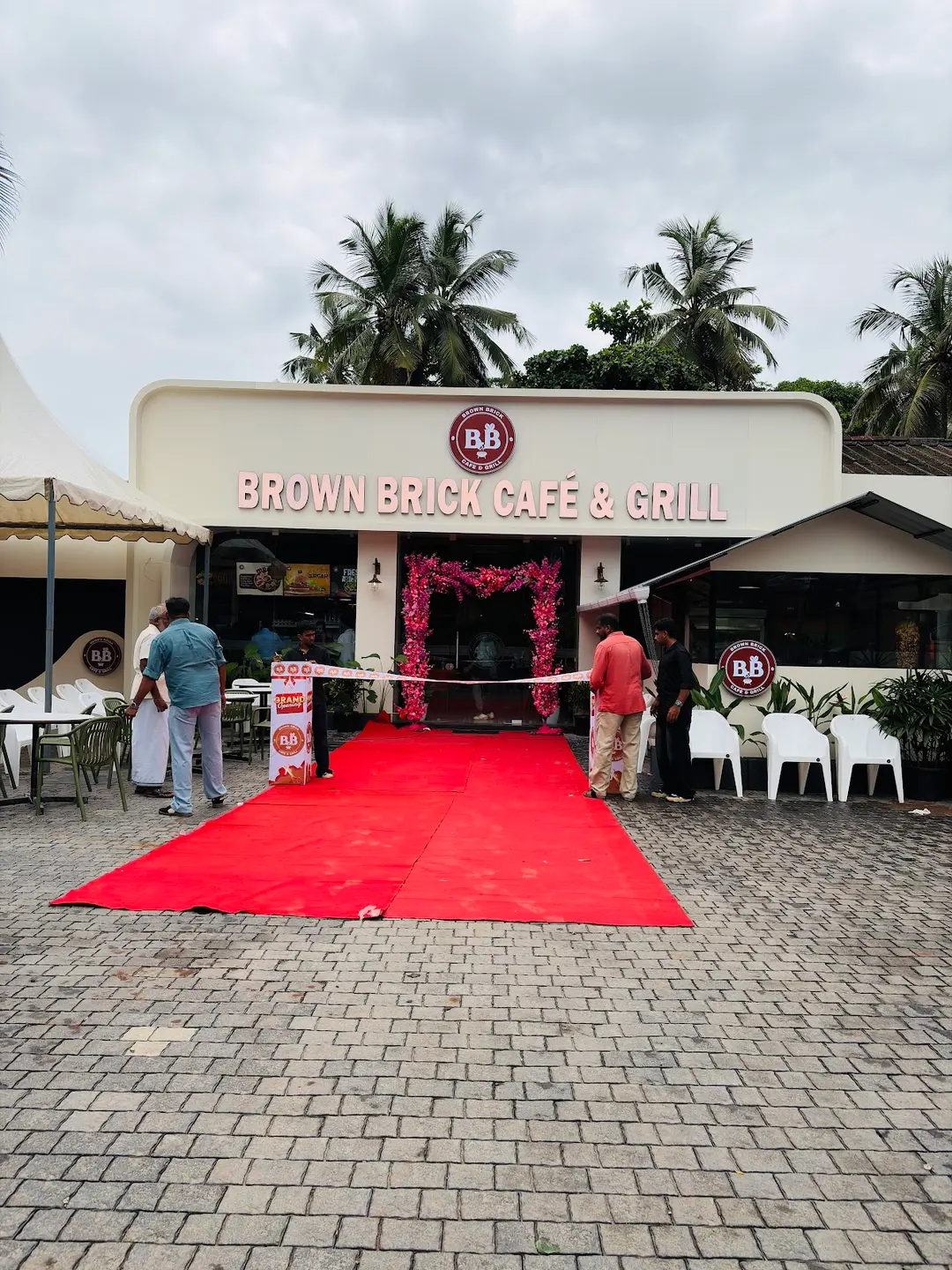 Cafe Front Entrance