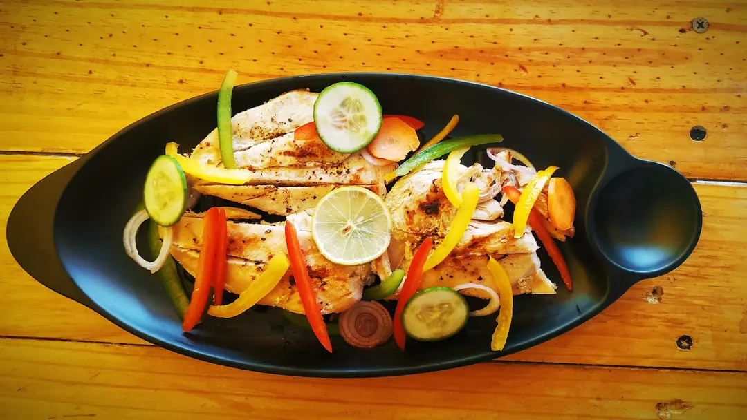 Grilled Chicken with Veggies