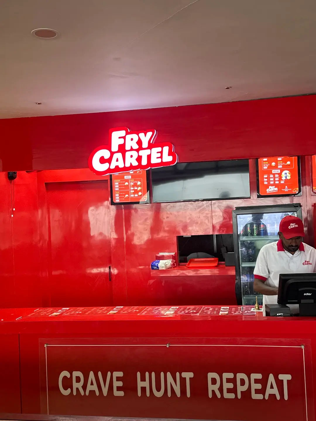 Order Counter With Staff