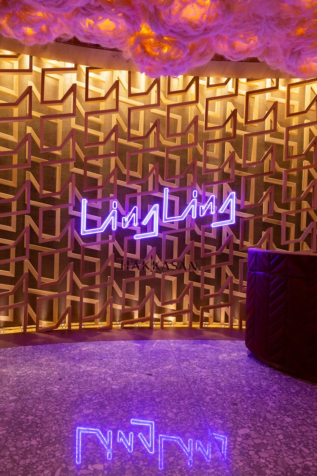 Ling Ling Neon Entrance