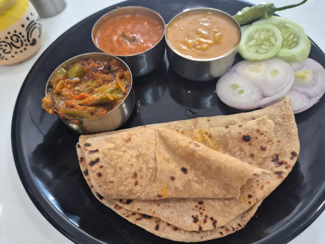 North Indian Thali Platter