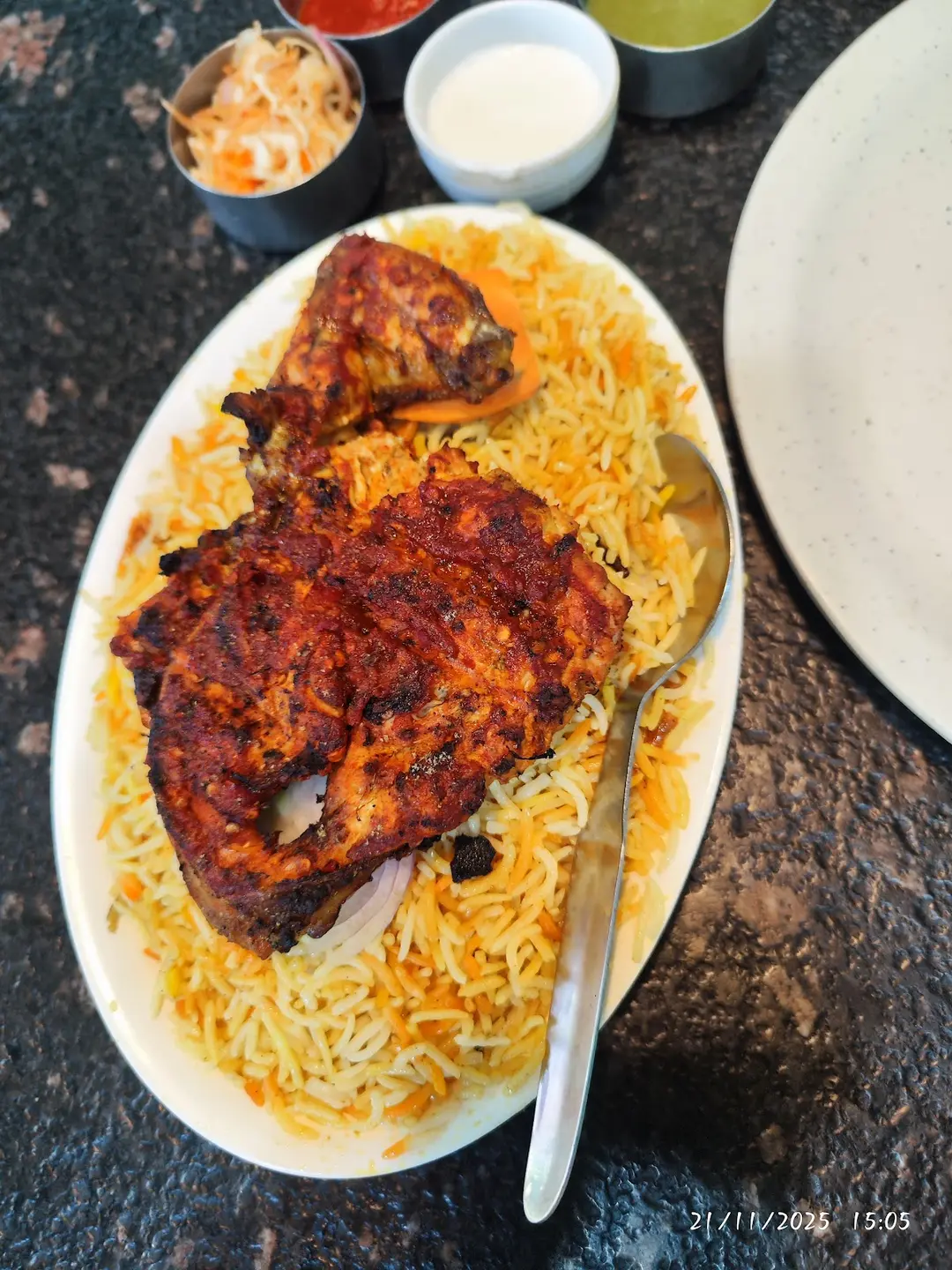 Grilled Fish Mandi Platter
