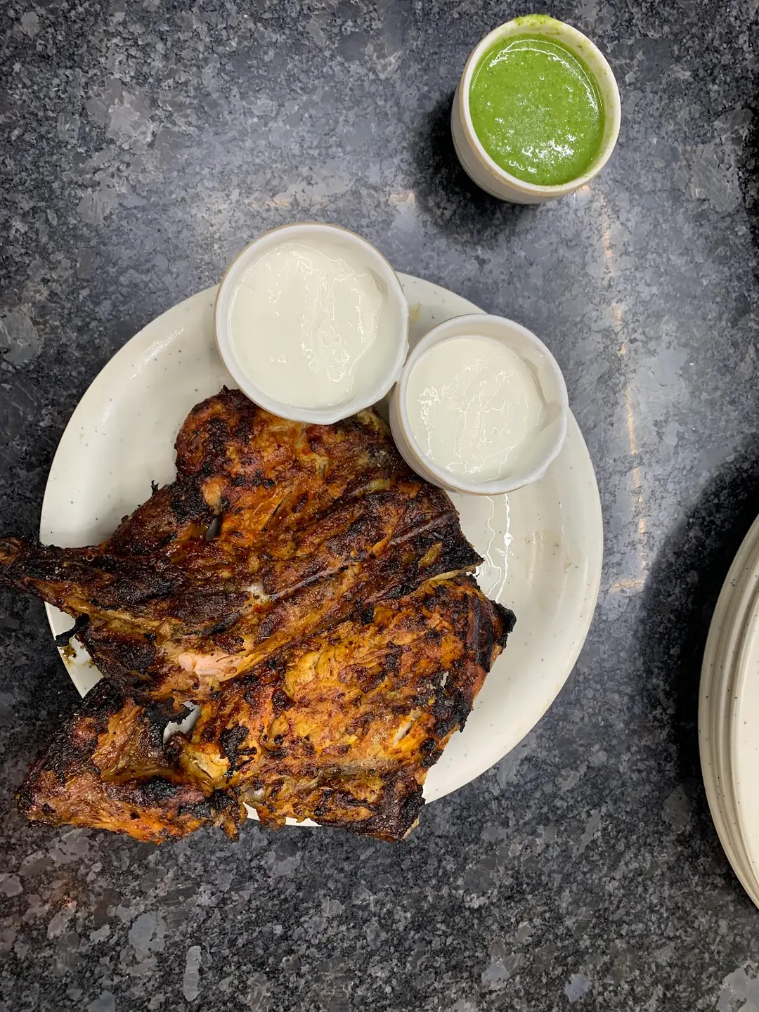 Grilled Alfaham with Dips