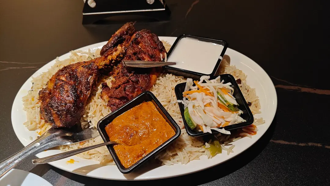 Chicken Al Faham Platter
