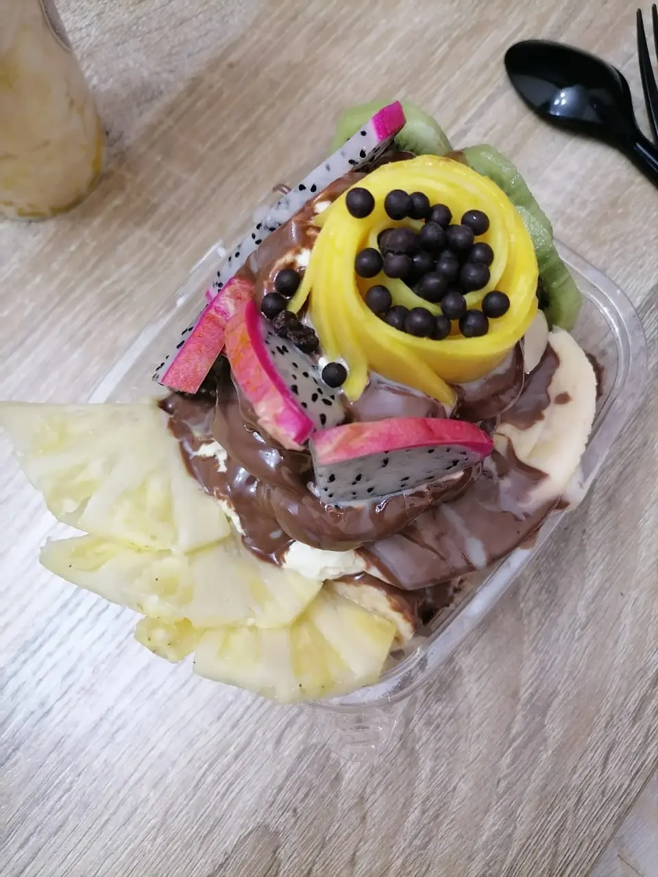 Chocolate Fruit Platter