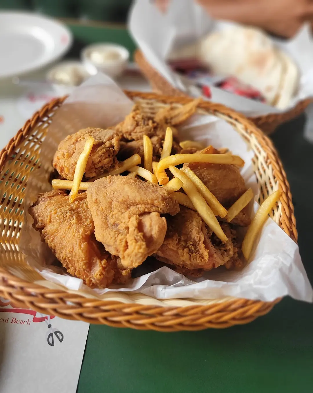 Crispy Broasted Chicken Basket