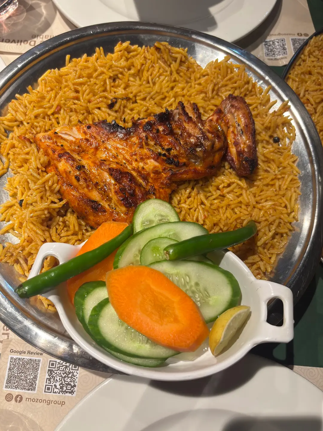 Chicken Madhooth Platter
