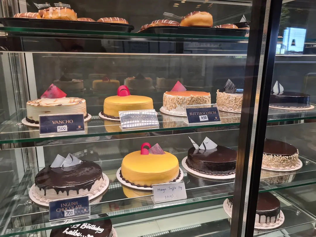 Gourmet Cake Display