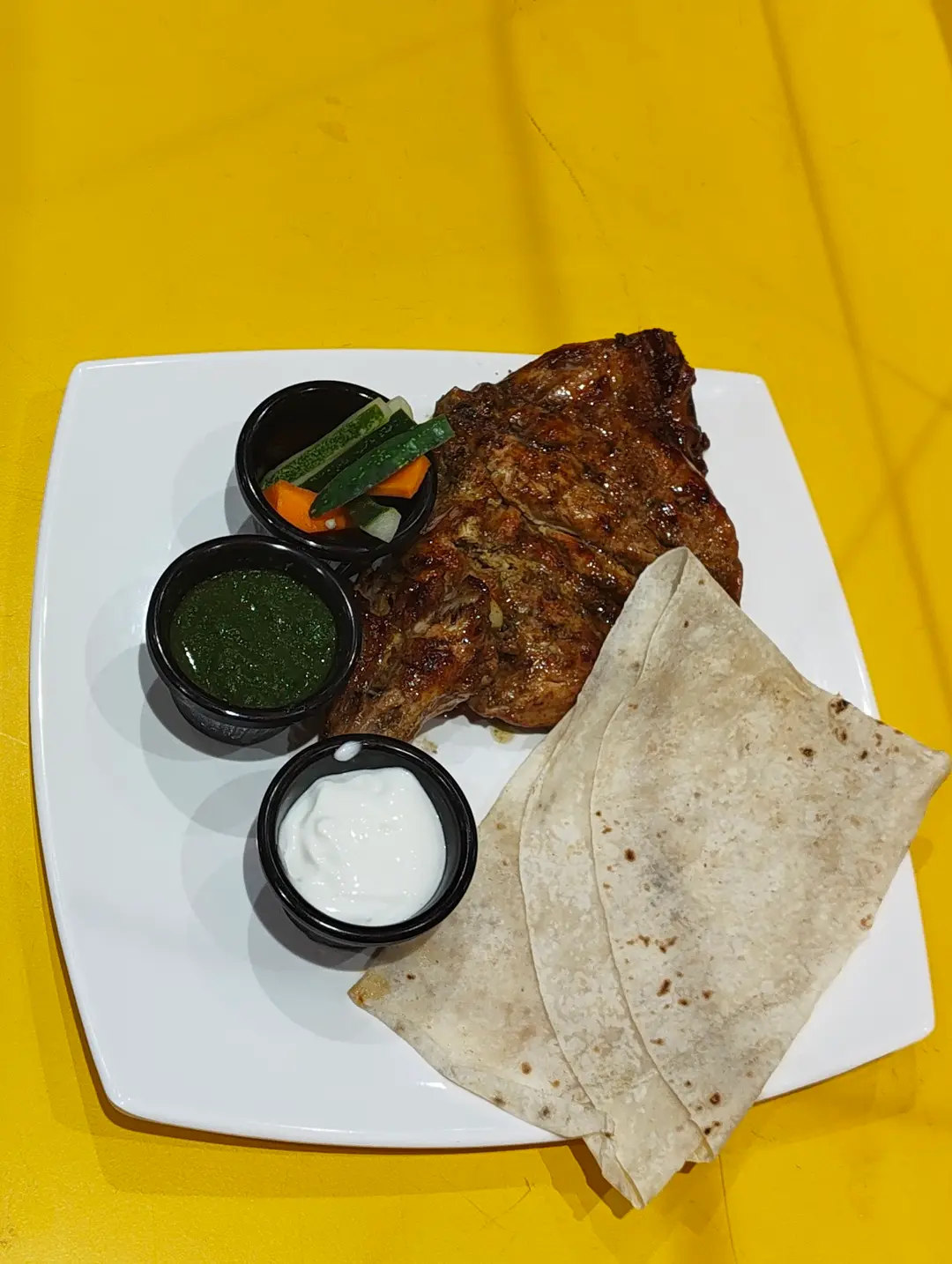 Texas BBQ with Roti