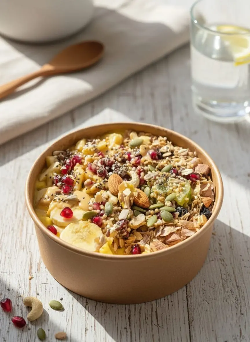 Mango & Seeds Smoothie Bowl