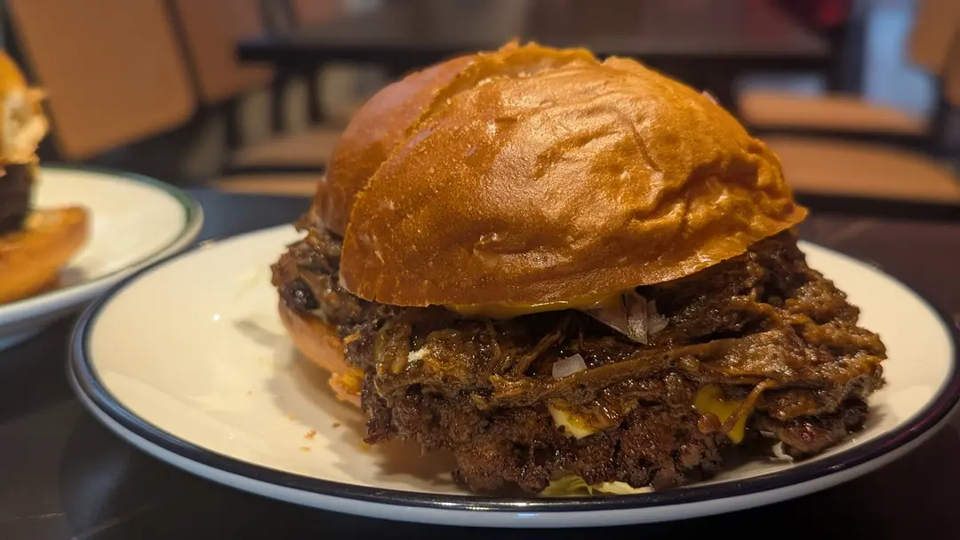 Savory Brisket Burger