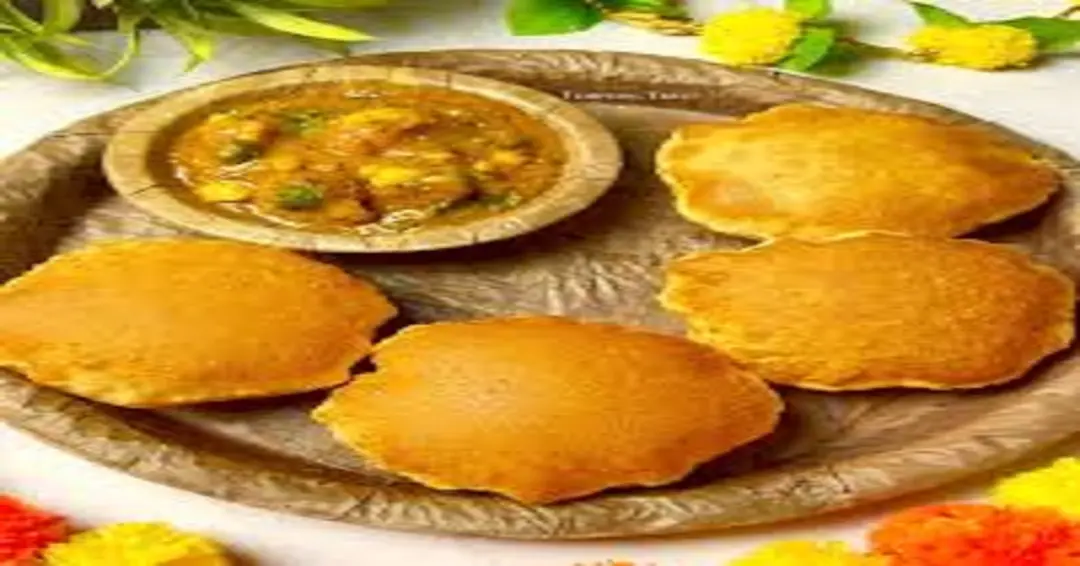 Puri and Curry Platter