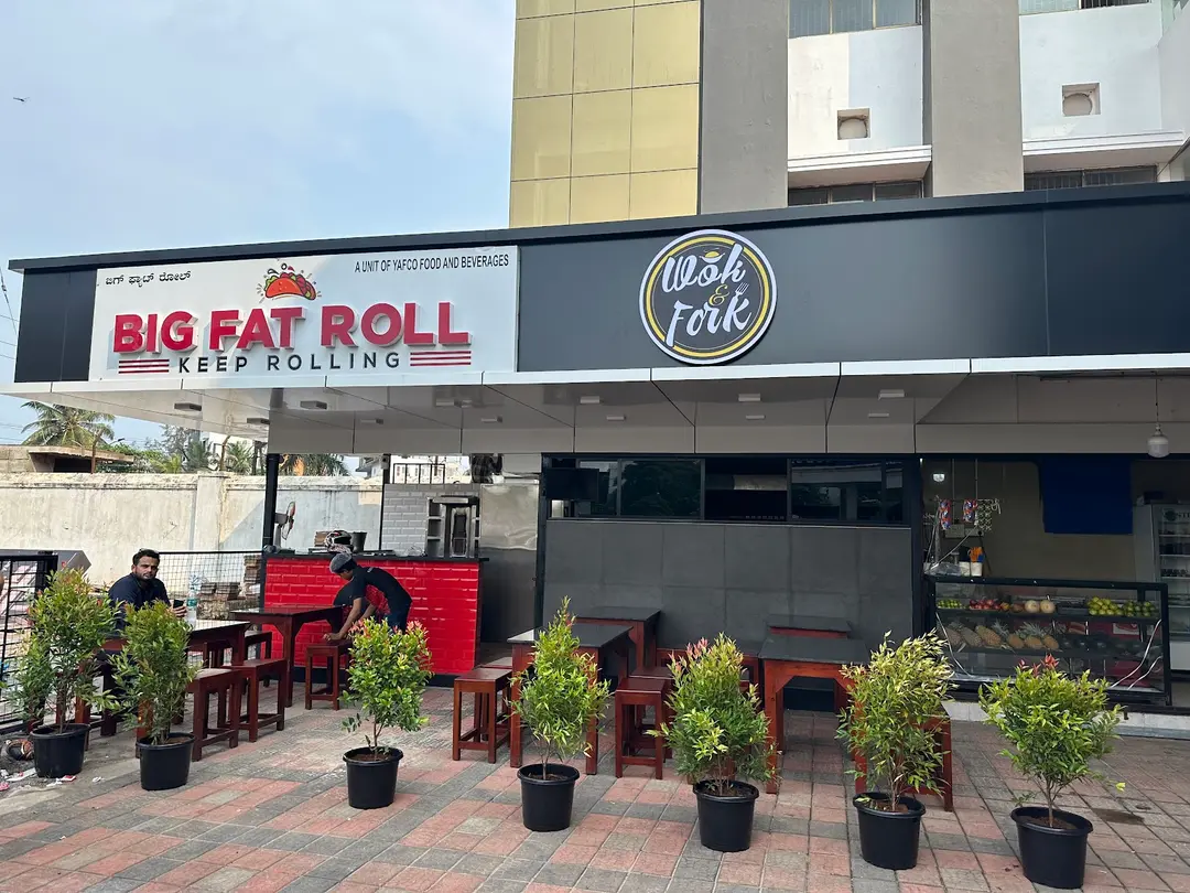 Restaurant Frontage and Seating