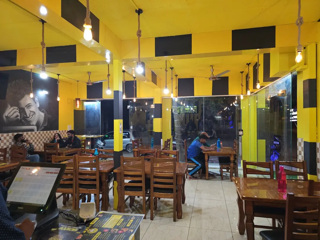Cafe Interior with Seating