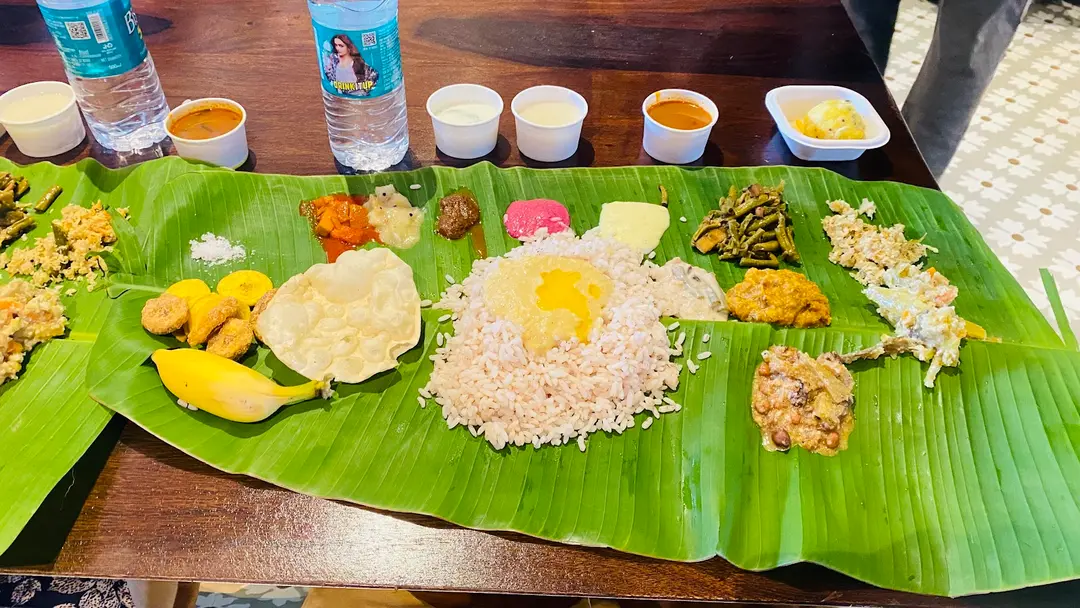 Kerala Sadhya Spread