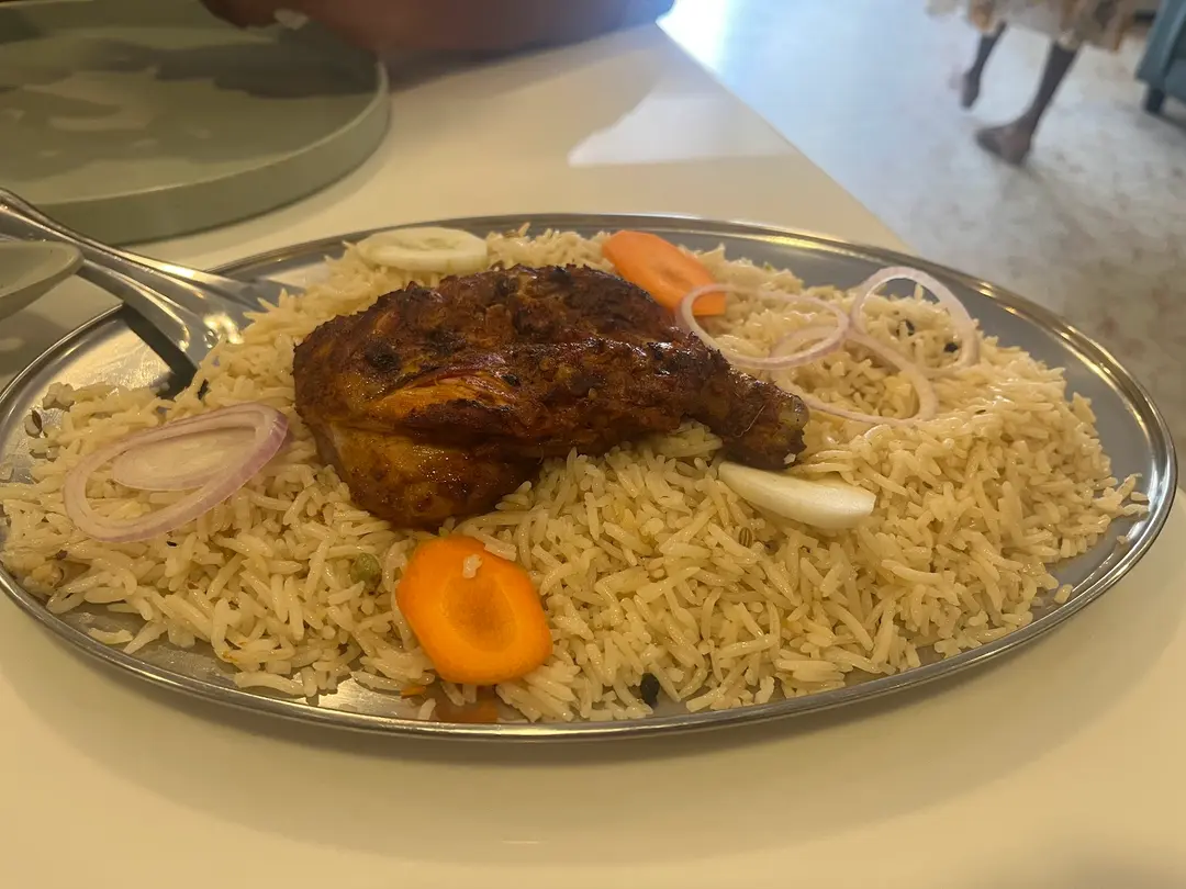 Plated Chicken Mandhi