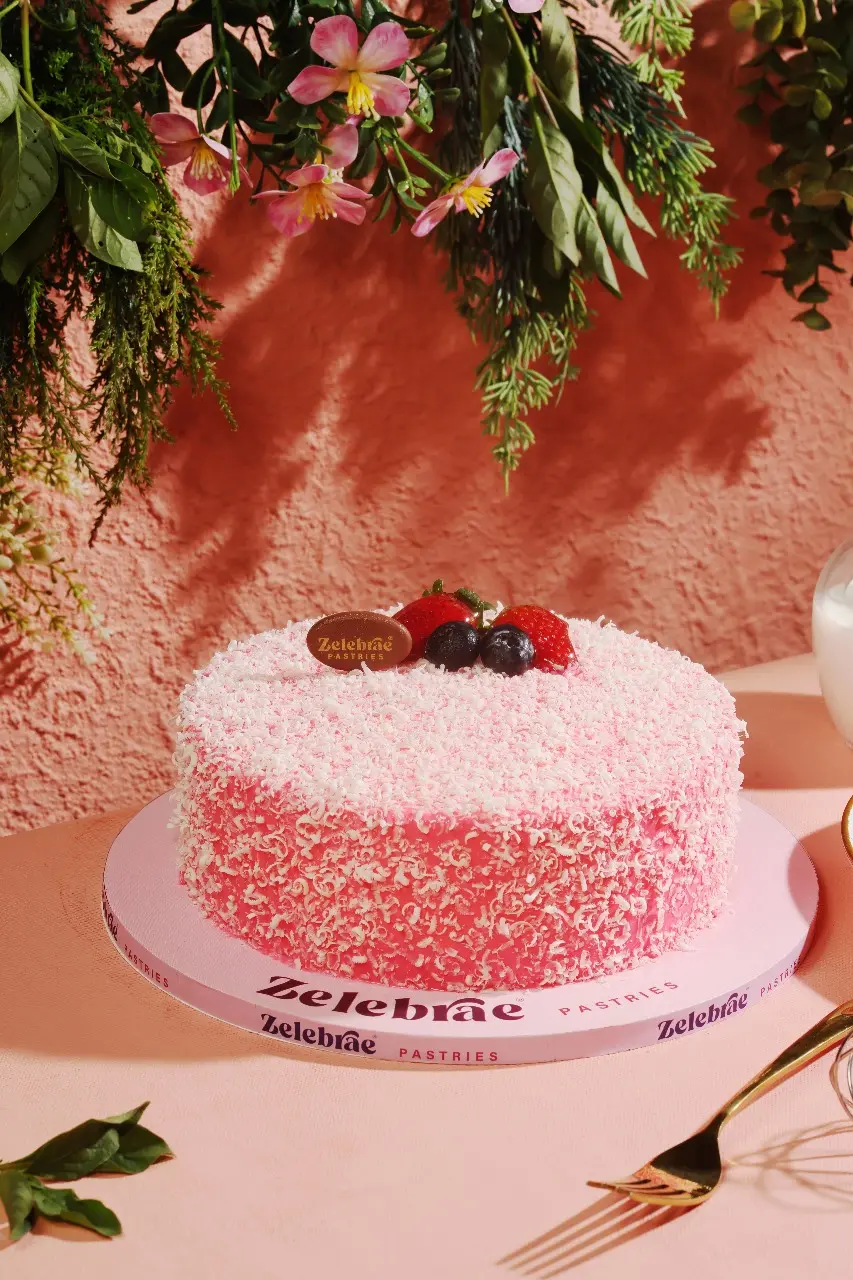 Pink Coconut Berry Delight