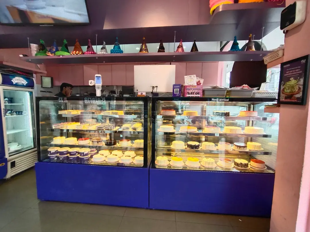 Assorted Cake Display Counter