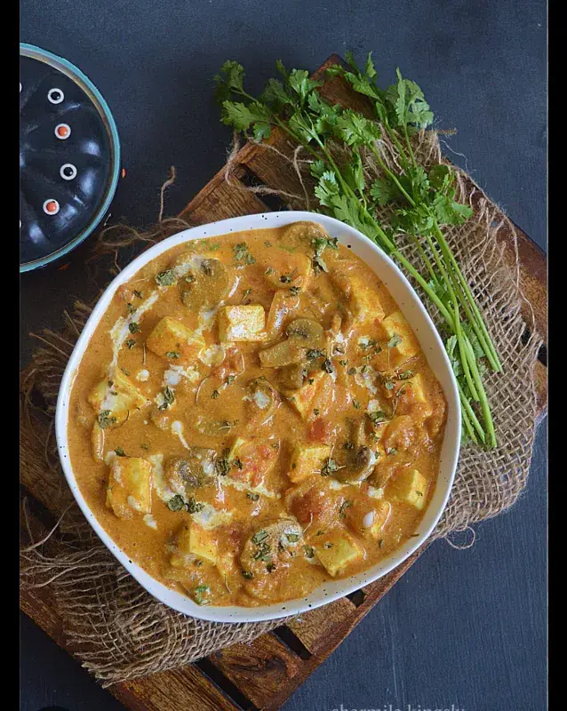 Paneer Mushroom Masala