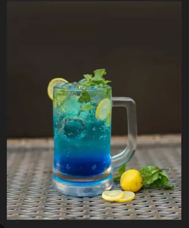 Blue Curacao Mojito