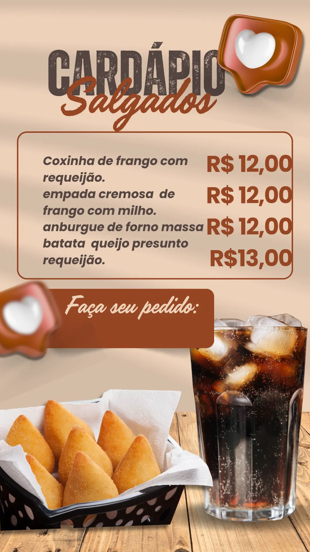 Fé no salgados